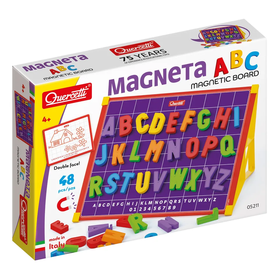 quercetti-magneta-abc-5211-tableau-magn-tique-lettres-double-face image 1