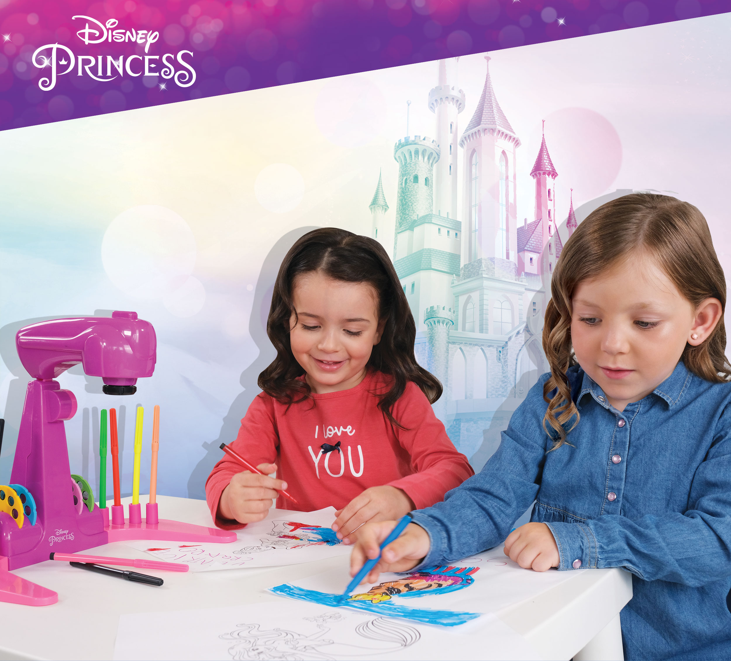 lisciani-princess-projector-drawing-school-projecteur-de-dessin-led image 8
