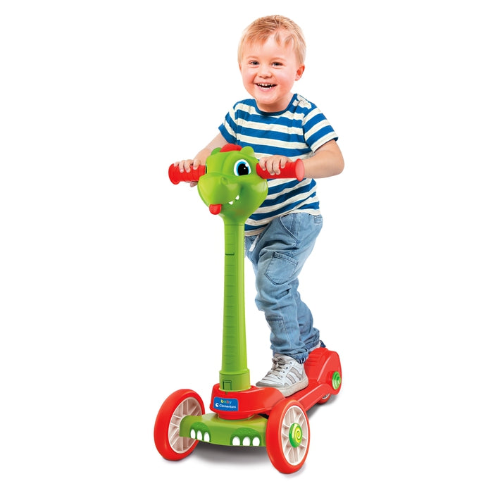 clementoni-baby-dragon-push-scooter-trottinette-3-roues image 3