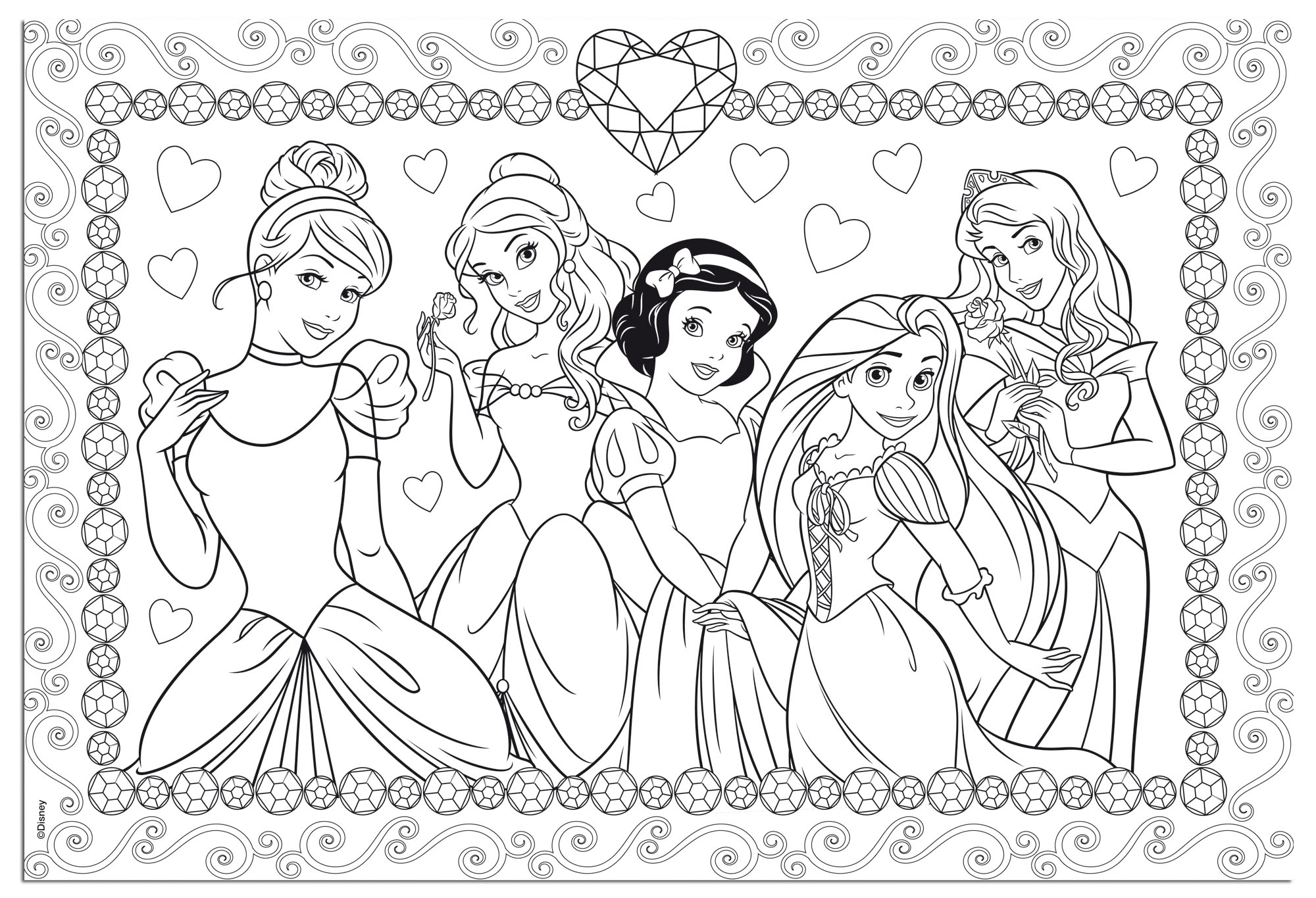 lisciani-disney-princess-puzzle-double-face-plus-108 image 3