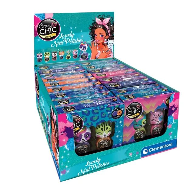 clementoni-crazy-chic-lovely-duo-set-2-vernis-nail-art image 1