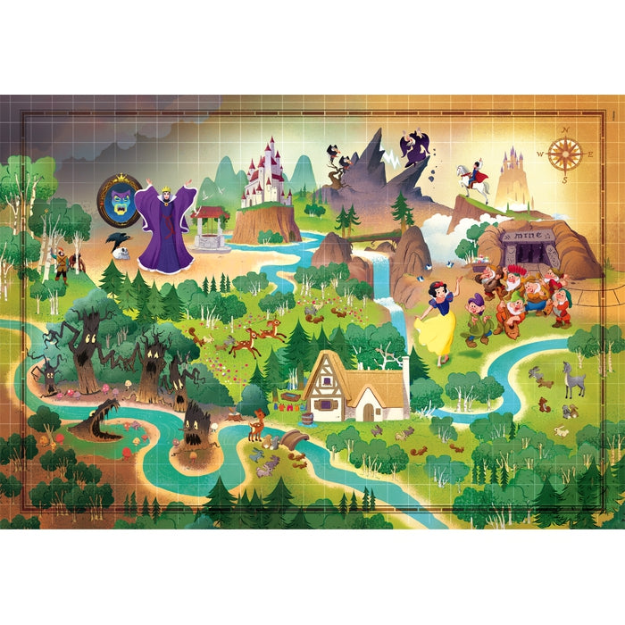 clementoni-story-maps-disney-blanche-neige-puzzle-1000-pi-ces-70-x-50-cm image 2