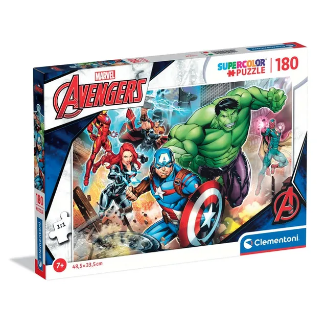 clementoni-puzzle-the-avengers-180-pi-ces-48-5-x-33-5-cm-7-9-ans image 1