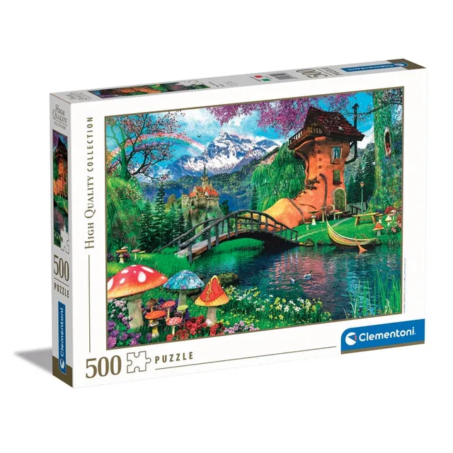 clementoni-collection-fantasy-puzzle-the-old-shoe-house-500-pi-ces image 1