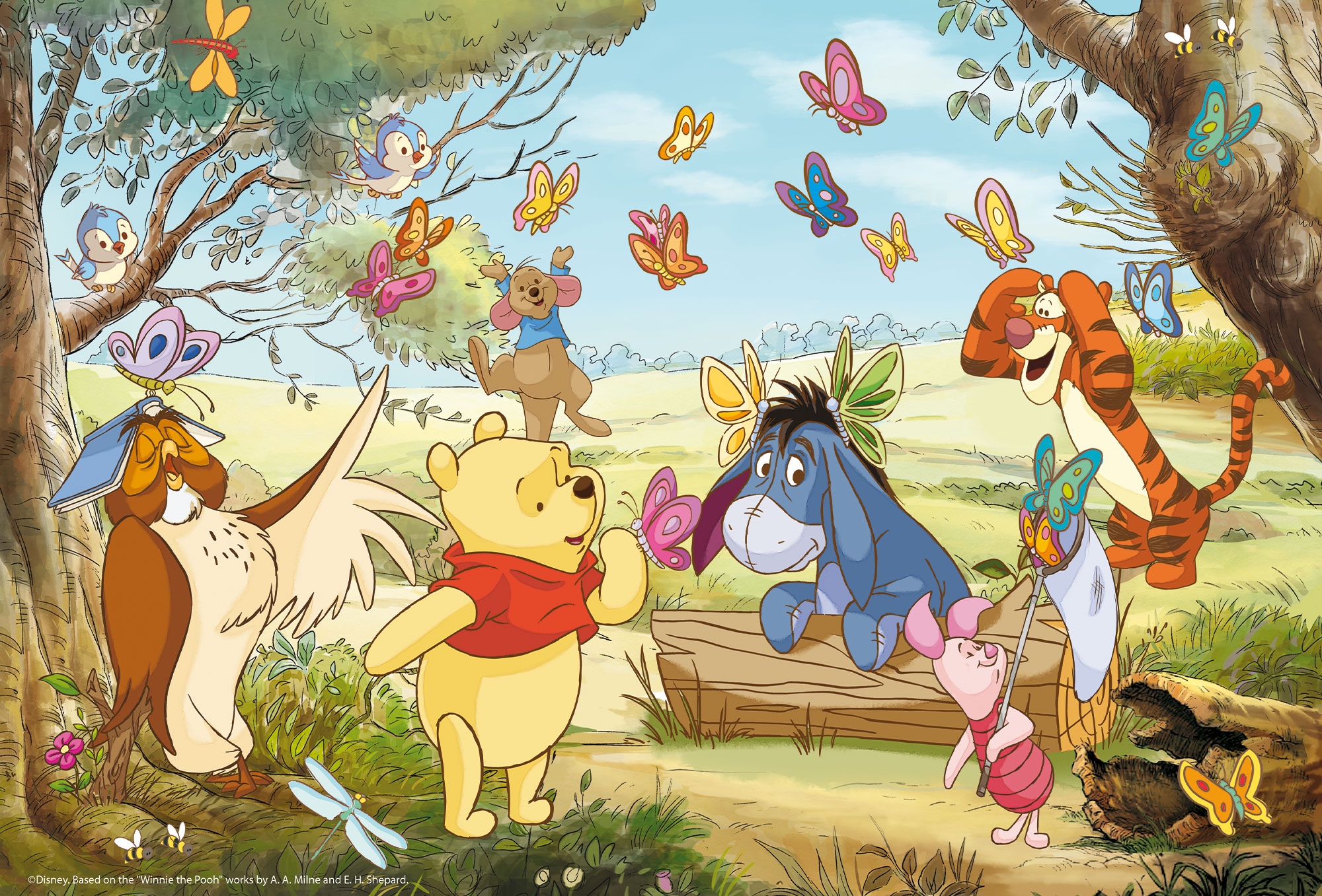 lisciani-disney-puzzle-df-maxi-floor-24-winnie-l-ourson image 2