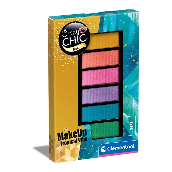 clementoni-crazy-chic-palette-eyeshadow-tropical-vibe image 1