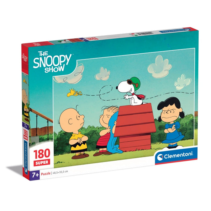 clementoni-peanuts-puzzle-180-pi-ces-48-5x33-5-cm-enfant image 1