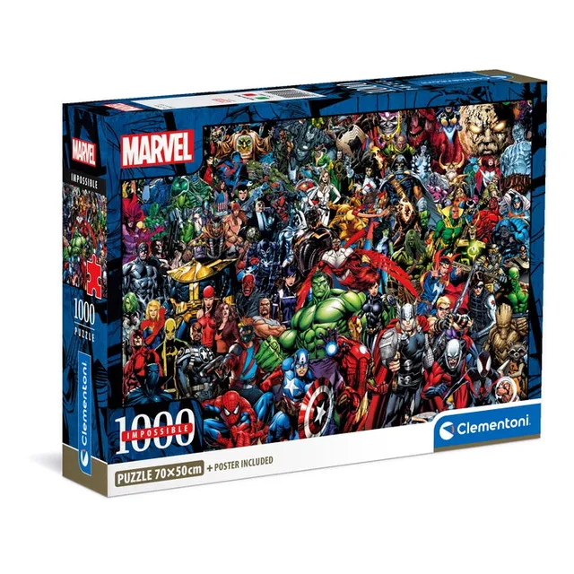 clementoni-puzzle-marvel-1000-pi-ces-70x50-cm image 1