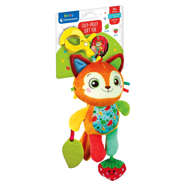 baby-clementoni-easy-peasy-soft-fox-peluche-d-veil-suspendre image 2