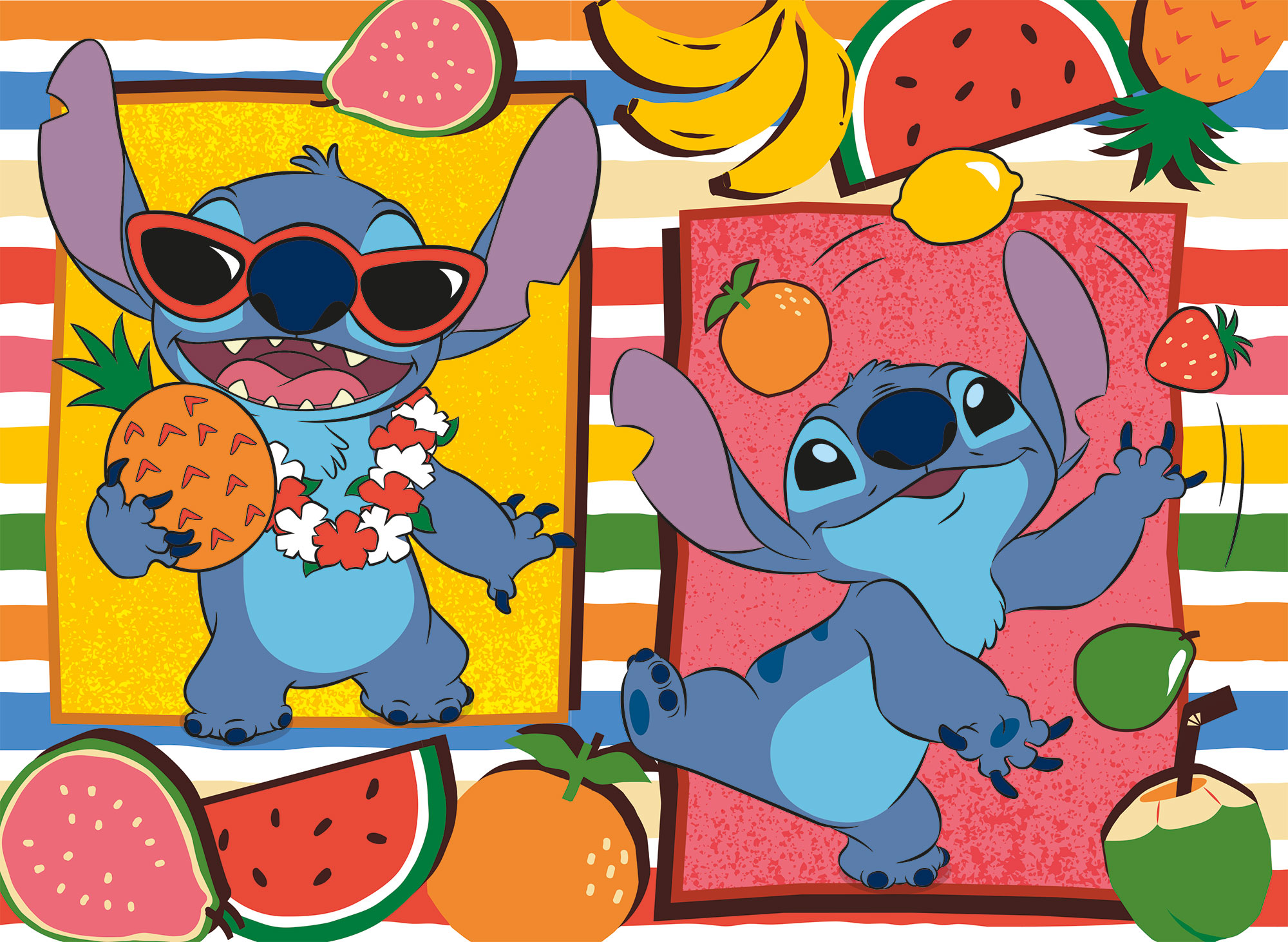 lisciani-disney-eco-puzzle-mini-48-stitch image 2