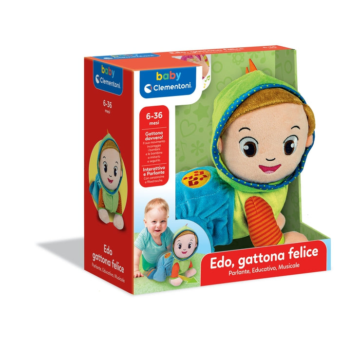 baby-clementoni-edo-gattona-felice-peluche-interactive image 2