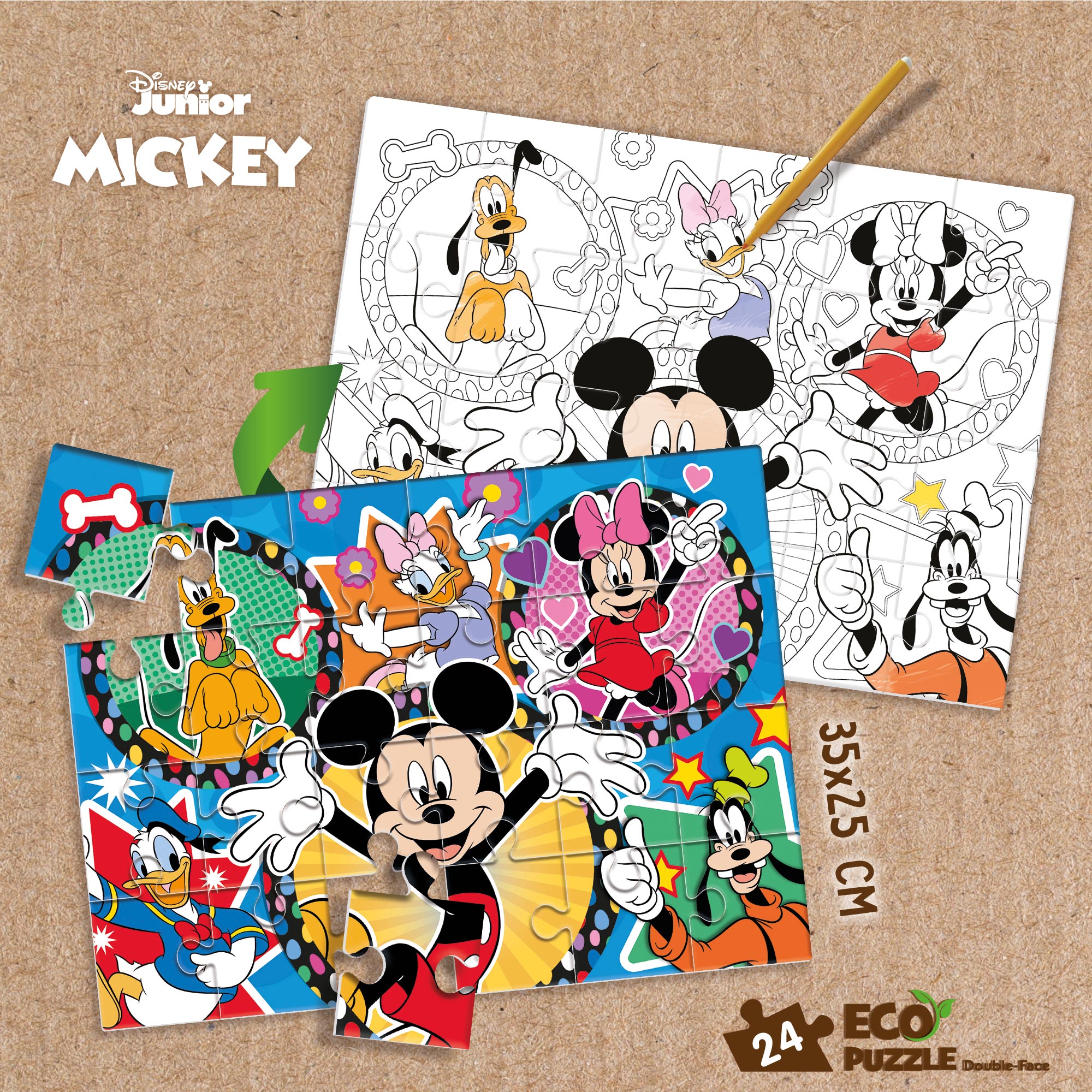 lisciani-disney-eco-puzzle-mini-24-pcs-mickey image 4