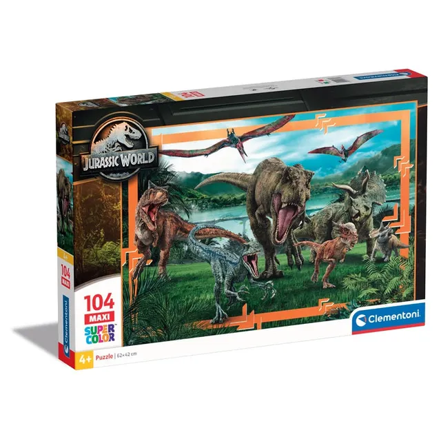 clementoni-jurassic-world-puzzle-enfant-104-pi-ces-48-5-x-33-5-cm image 1