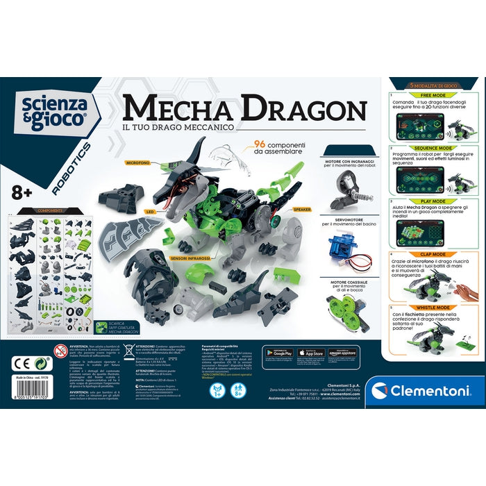 clementoni-scienza-e-gioco-robotics-mecha-dragon-dragon-robot-interactif image 6