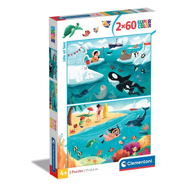 clementoni-life-at-sea-puzzle-enfant-60-pi-ces image 1