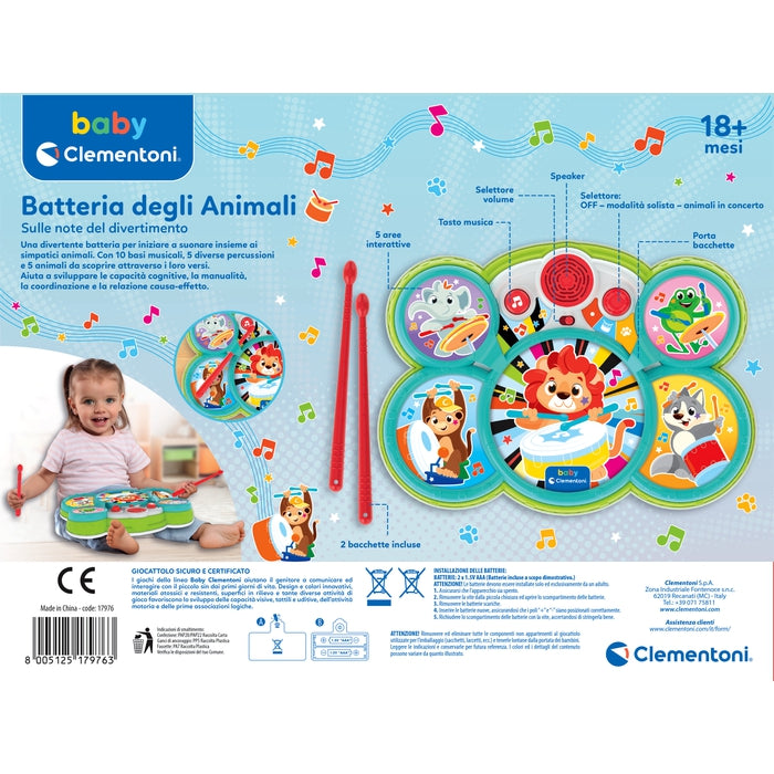 baby-clementoni-baby-animal-drum-batterie-b-b image 6