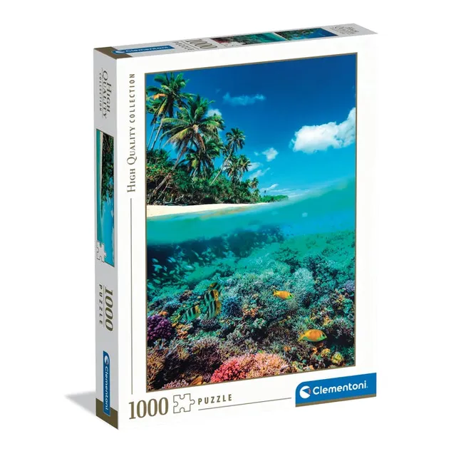 clementoni-summer-paradise-puzzle-1000-pi-ces-70x50-cm image 1