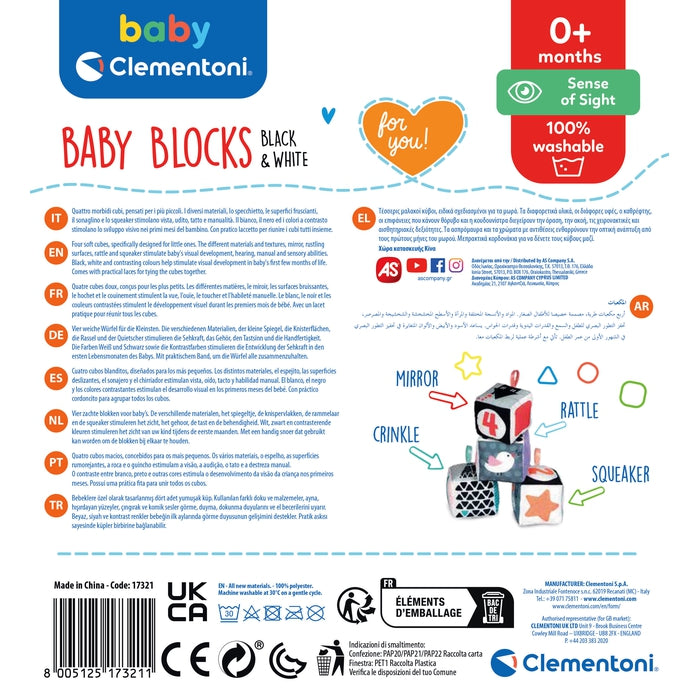 baby-clementoni-cubes-d-veil-noir-et-blanc-soft-activity-blocks image 6