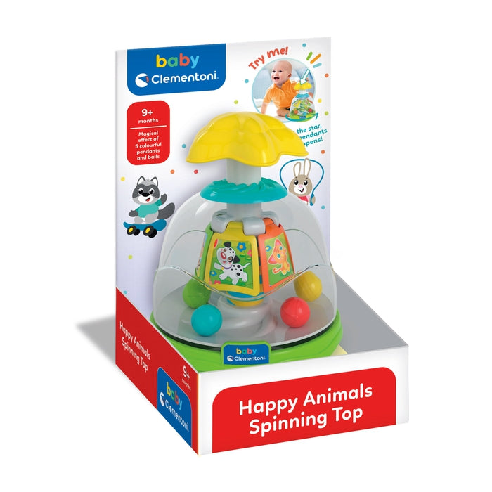 baby-clementoni-happy-friends-toupie-b-b-billes-d-s-9-mois image 2