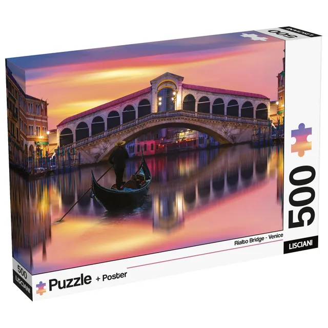 lisciani-puzzle-poster-venice-500-puzzle-500-pi-ces-venise image 1