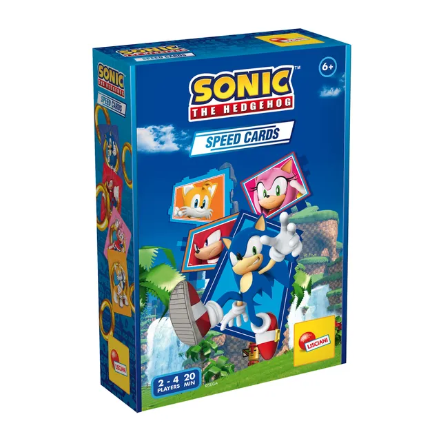 lisciani-sonic-speed-cards-jeu-de-cartes image 1