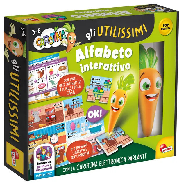 lisciani-carotina-stylo-parlant-alphabet-interactif-les-utilissimes image 1