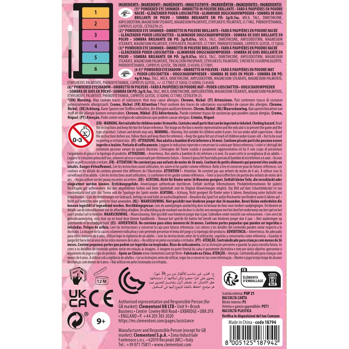 clementoni-crazy-chic-palette-eyeshadow-tropical-vibe image 6