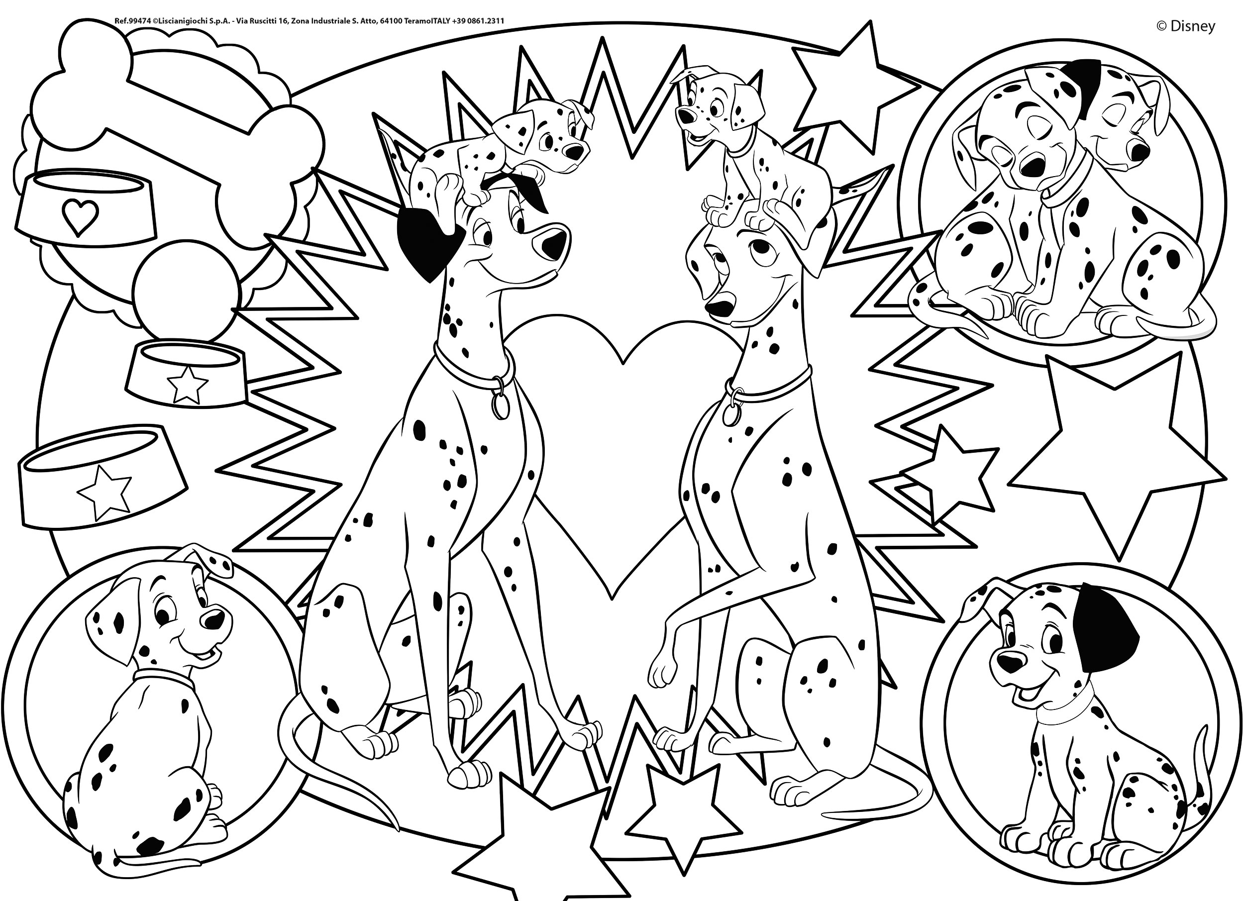 lisciani-disney-puzzle-df-m-plus-24-les-101-dalmatiens-colorier image 3
