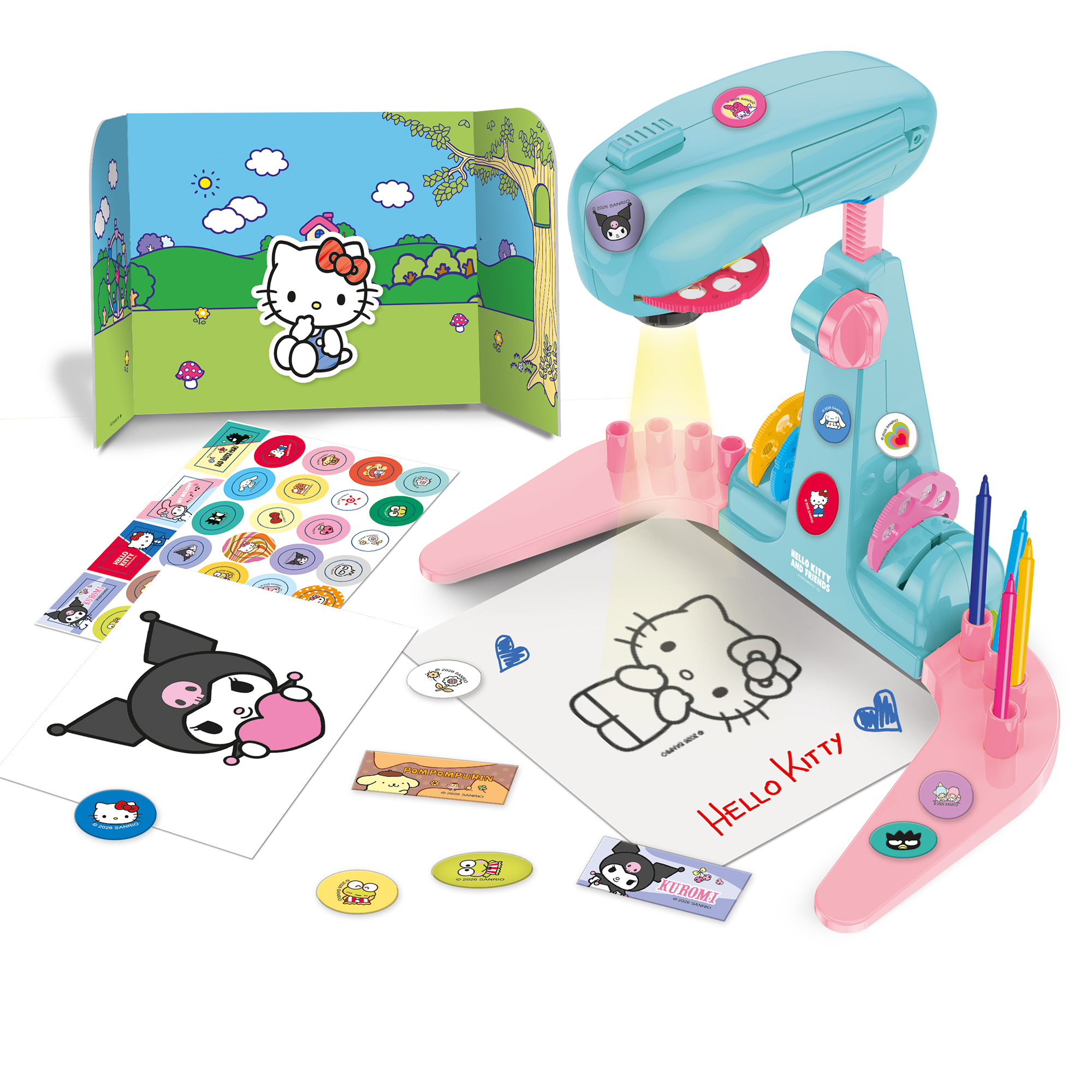 lisciani-hello-kitty-friends-projector-drawing-school-cole-de-dessin-par-project image 3