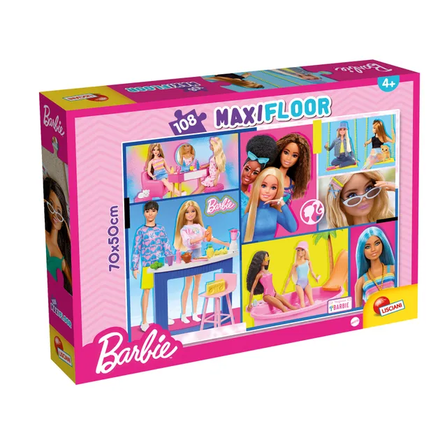 lisciani-barbie-puzzle-maxifloor-108-pi-ces image 1