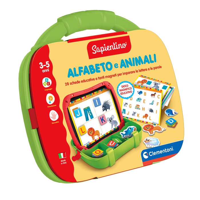 clementoni-sapientino-valigetta-magnetica-alfabeto-e-animali image 1