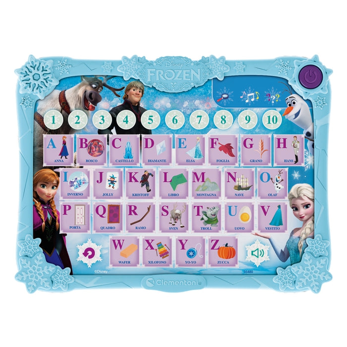 clementoni-sapientino-frozen-alphabet-pad-tablette-ducative-reine-des-neiges image 2