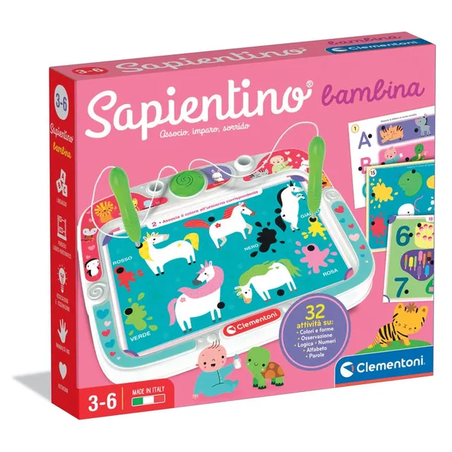 clementoni-sapientino-bambina-jeu-ducatif-lectronique-pr-scolaire image 1