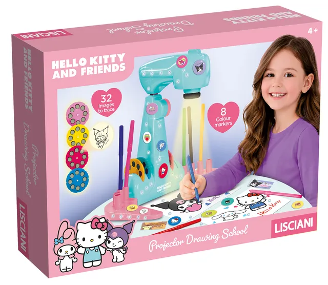 lisciani-hello-kitty-friends-projector-drawing-school-cole-de-dessin-par-project image 1