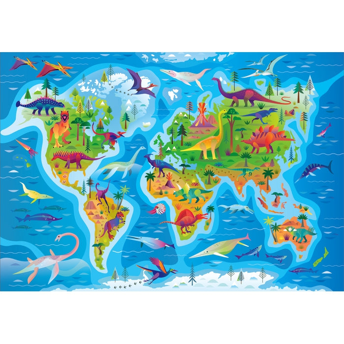 clementoni-dinosaurs-map-puzzle-enfant-180-pi-ces image 2