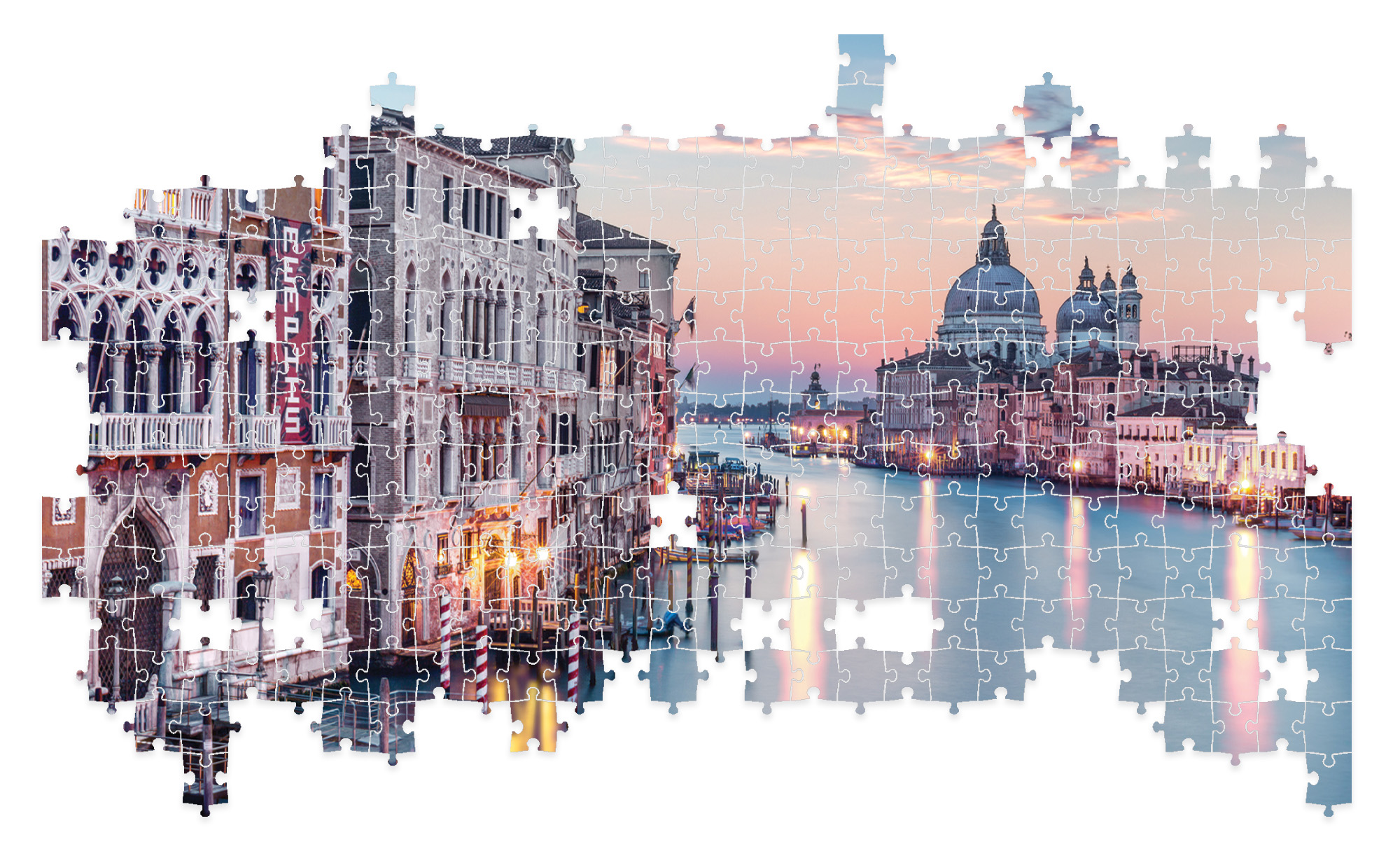lisciani-puzzle-poster-venice-500-puzzle-500-pi-ces-venise image 4