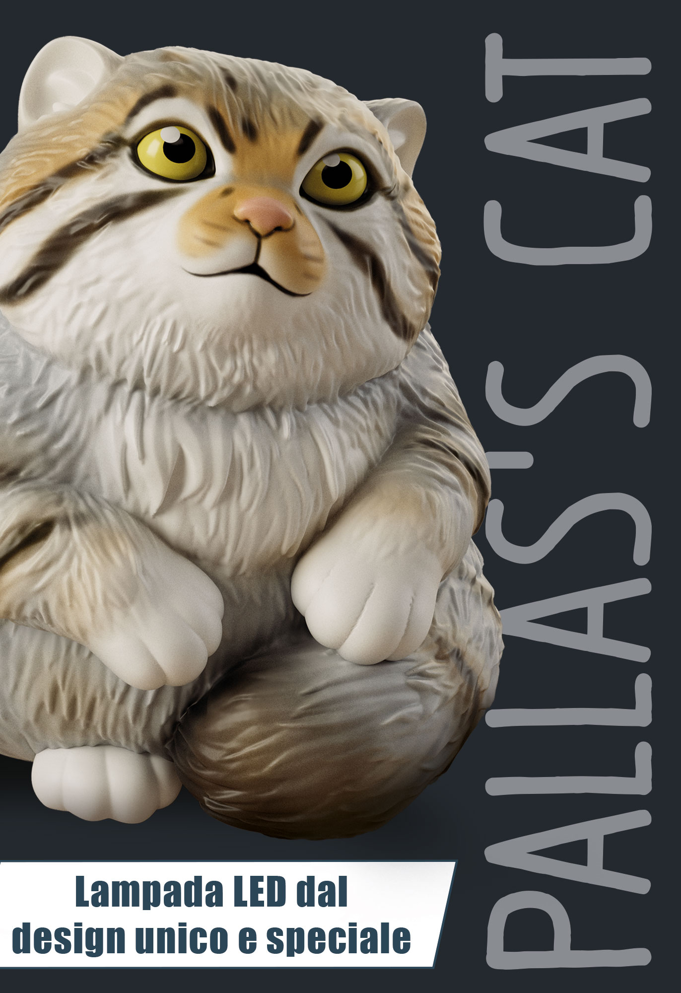 lisciani-rainy-days-lampada-gatto-di-pallas-lampe-chat image 4