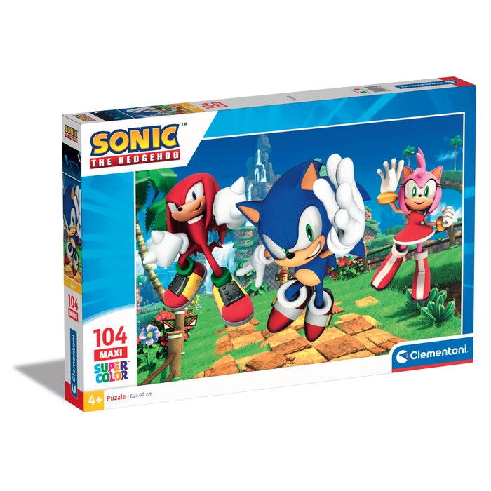 clementoni-sonic-puzzle-104-maxi-pi-ces-62-x-42-cm image 1