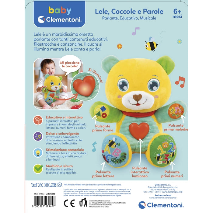 clementoni-baby-lele-coccole-e-parole-peluche-ourson-parlant-ducatif image 7