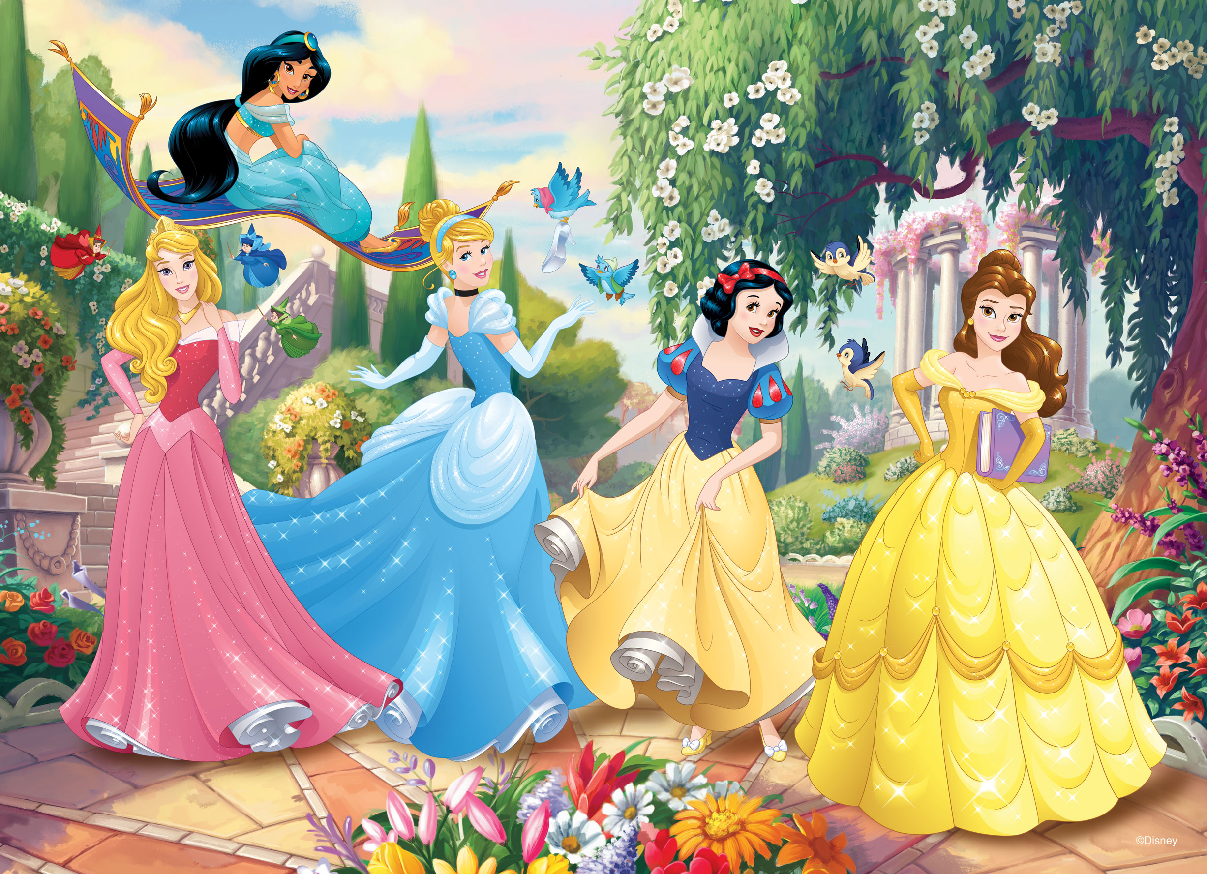 lisciani-disney-puzzle-double-face-plus-60-princesses image 2