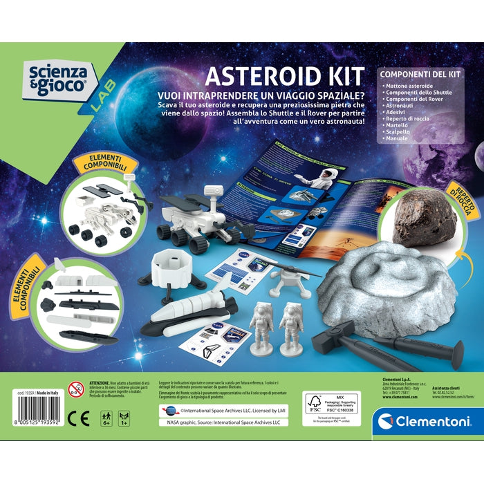 clementoni-science-play-lab-nasa-asteroidi-dallo-spazio-kit-fouille-shuttle image 4