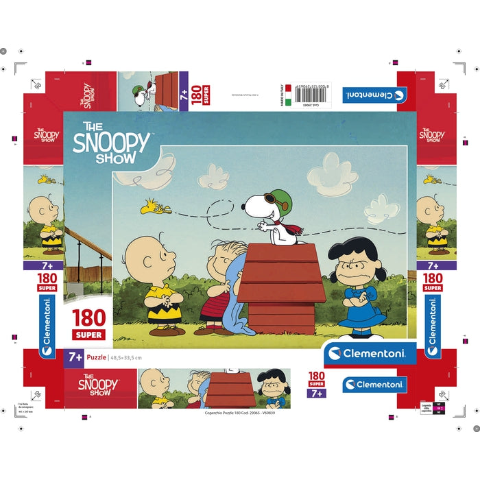 clementoni-peanuts-puzzle-180-pi-ces-48-5x33-5-cm-enfant image 4