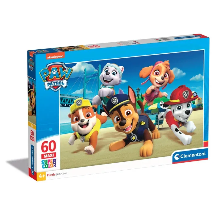 clementoni-paw-patrol-60-maxi-pi-ces-puzzle-enfant-62-x-42-cm image 1