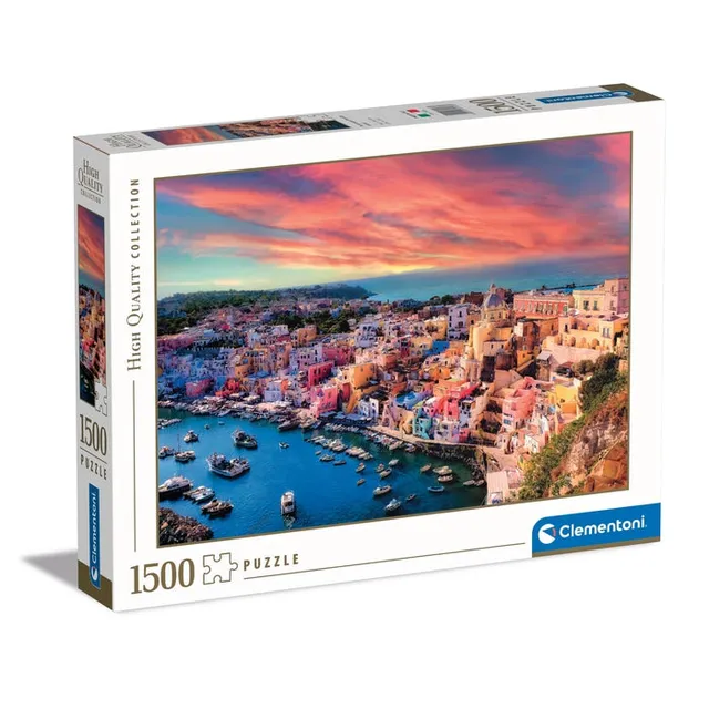 clementoni-collection-picturesque-procida-island-puzzle-1500-pi-ces-59-2x84-3-cm image 1