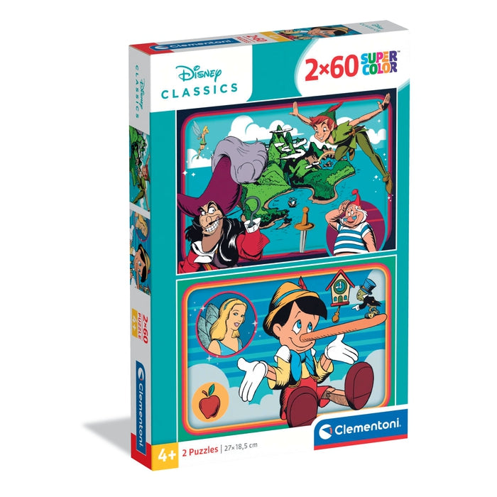 clementoni-disney-classics-2-puzzles-60-pi-ces image 1