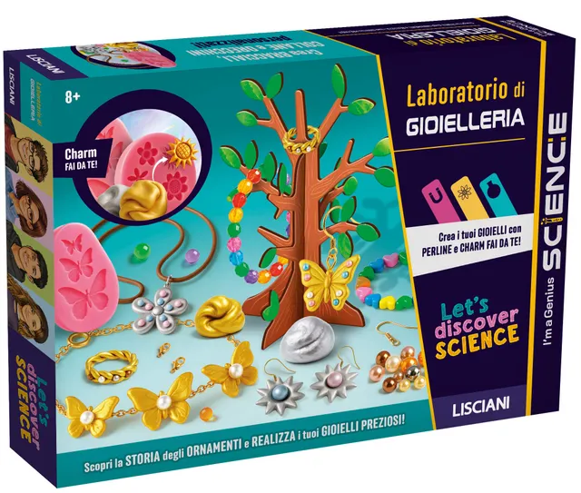 lisciani-i-m-a-genius-laboratorio-di-gioielleria-kit-cr-ation-bijoux image 1