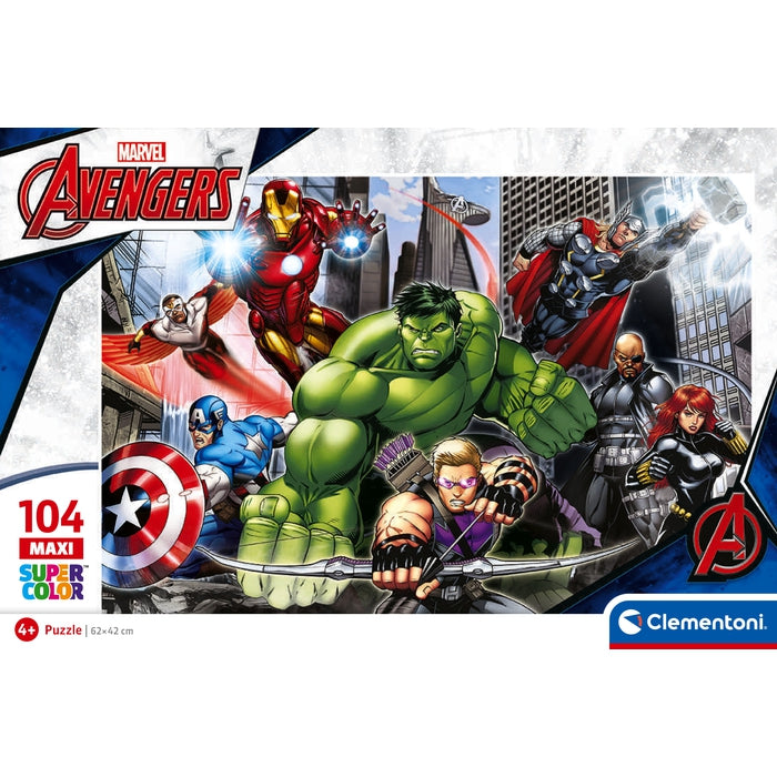 clementoni-the-avengers-puzzle-enfants-104-maxi-pi-ces image 4