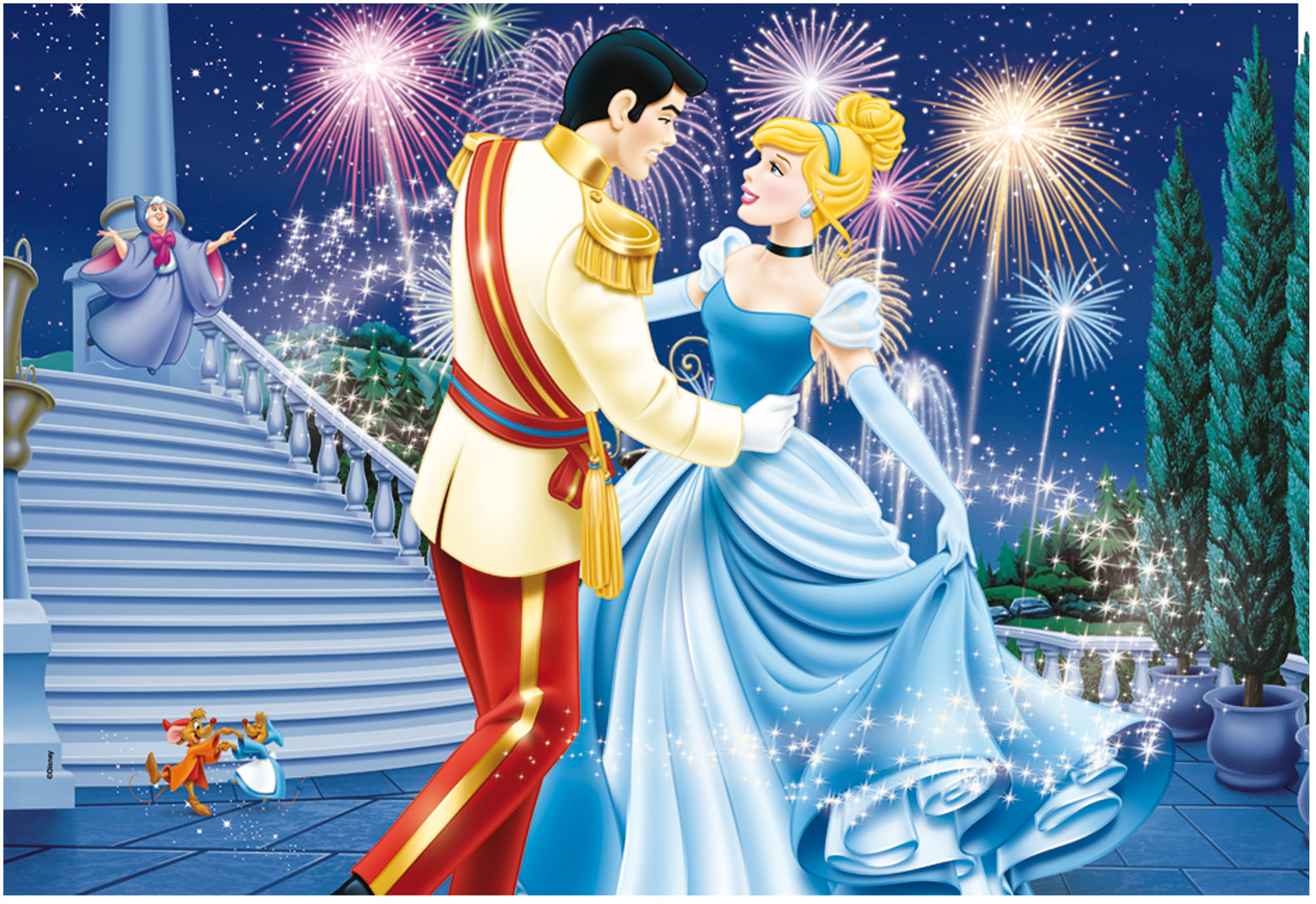 lisciani-disney-puzzle-double-face-maxi-floor-35-cendrillon image 2