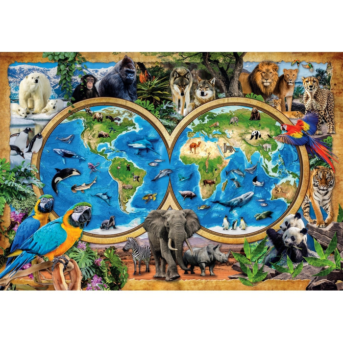 clementoni-wonderful-animal-world-puzzle-enfant-300-pi-ces image 2