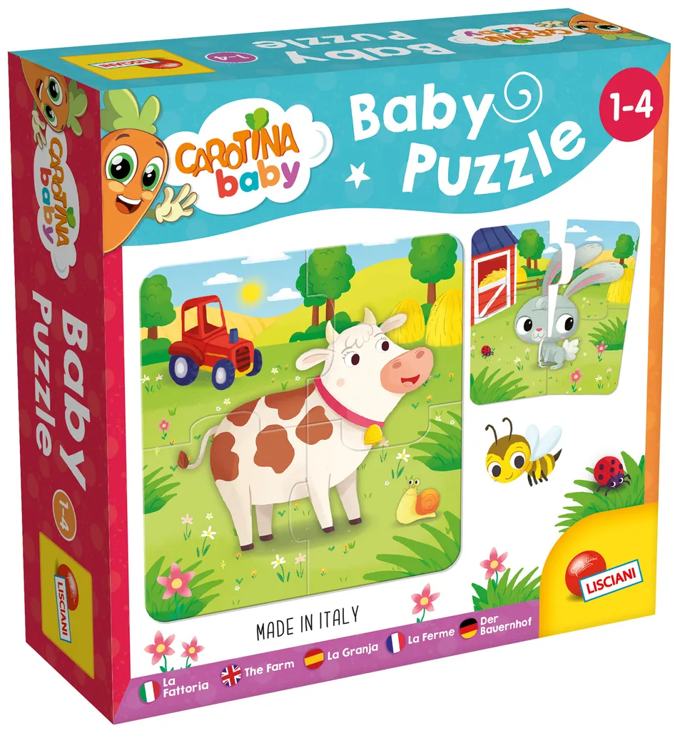 lisciani-carotina-baby-puzzle-la-fattoria-puzzles-ferme image 1